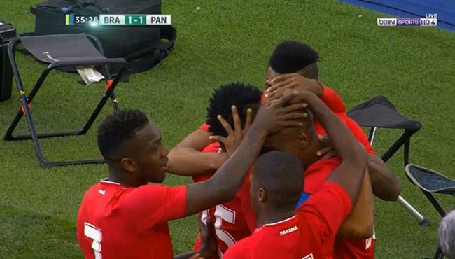 هدف تعادل بنما مع البرازيل