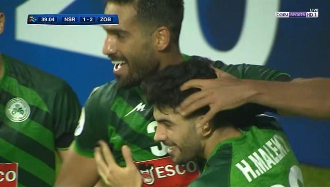 هدف ذوب اهن اصفهان الثاني في مرمي النصر بدوري ابطال اسيا