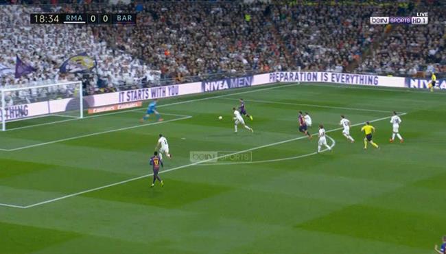 ميسي يهدر انفراد امام ريال مدريد في الدوري الاسباني