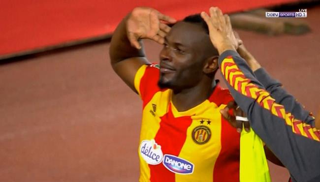 هدف الترجي الثاني في مرمي حوريا تعليق عصام الشوالي