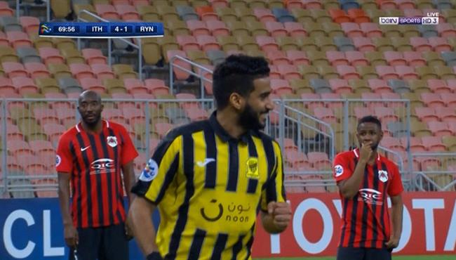 هدف الاتحاد الرابع في مرمي الريان بتعليق عصام الشوالي