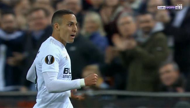 هدف فالنسيا الرائع في مرمي كراسنودار بالدوري الاوروبي