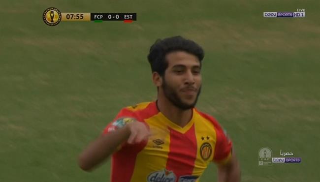 هدف محمد أمين المسكيني الخرافي في مباراة الترجي وبلاتينيوم