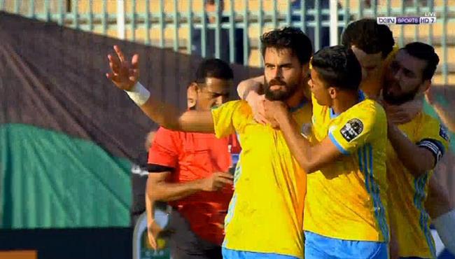 هدف الاسماعيلي الاول في مرمي شباب قسنطينة بدوري ابطال افريقيا