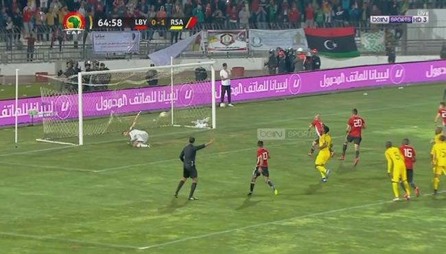 هدف تعادل ليبيا مع جنوب افريقيا 1 1 تصفيات امم افريقيا