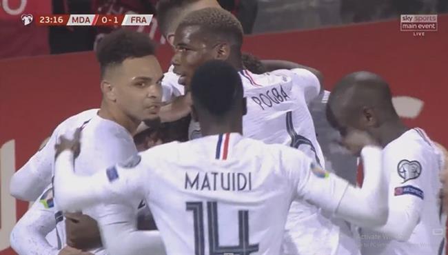 اهداف مباراة فرنسا ومولدوفا 4 1 تصفيات اليورو