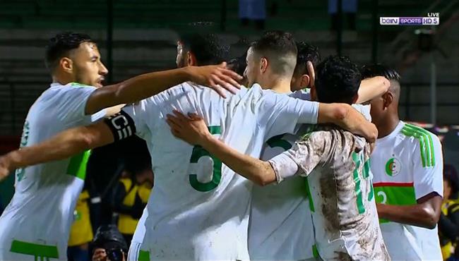 هدف الجزائر الاول في مرمي جامبيا تعليق حفيظ دراجي