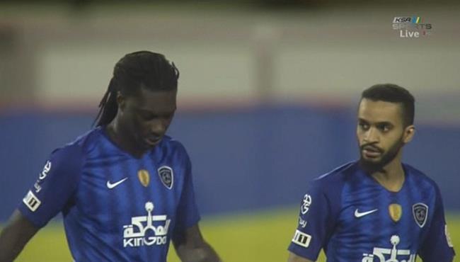 هدف الهلال الاول في مرمي الحزم بالدوري السعودي