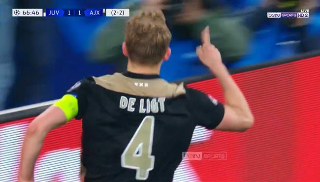 هدف دي ليخت في مرمي يوفنتوس تعليق رؤوف خليف