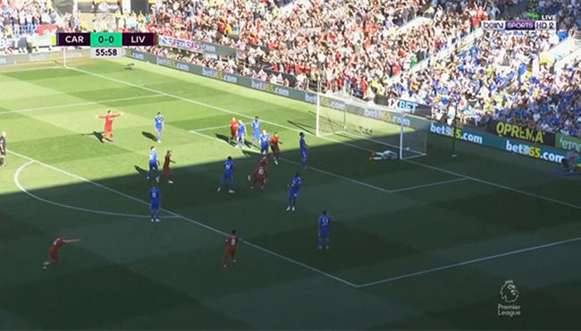 هدف ليفربول الاول في مرمي كارديف سيتي بتعليق رؤوف خليف