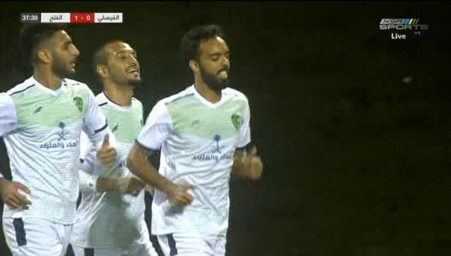 هدف الفتح الاول في مرمي الفيصلي بالدوري السعودي