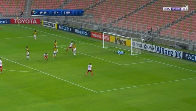 هدف لوكوموتيف طشقند الاول في مرمي الاتحاد بدوري ابطال اسيا