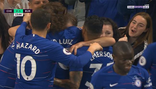 اهداف مباراة تشيلسي وبيرنلي 2 2 الدوري الانجليزي