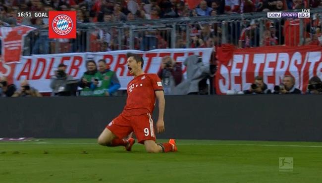 هدف ليفاندوفيسكي الرائع في مرمي بوروسيا دورتموند