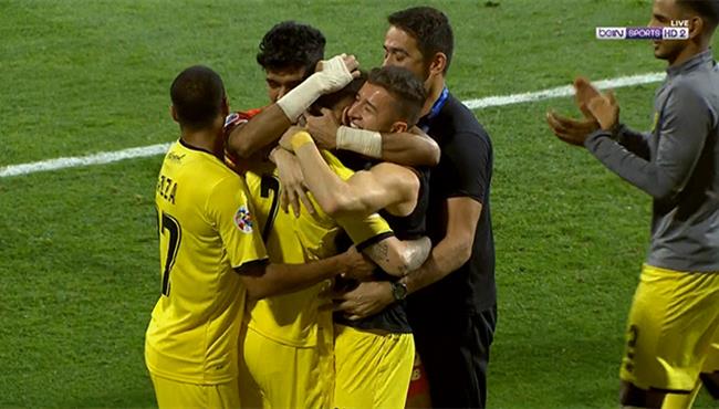 اهداف مباراة الوصل وذوب اهن 1 3 دوري ابطال اسيا