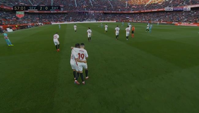 اهداف مباراة اشبيلية ورايو فاليكانو 5 0 الدوري الاسباني