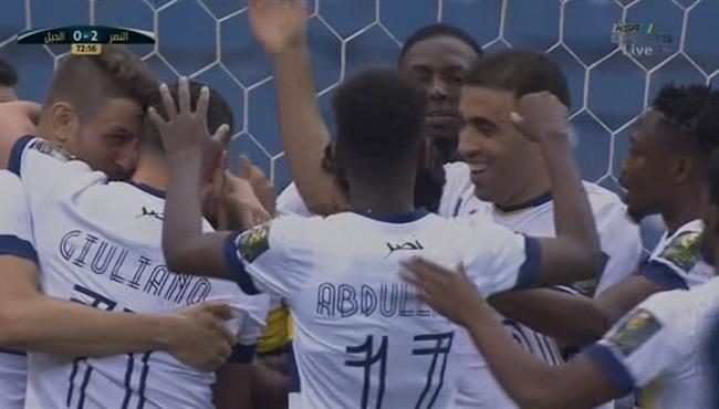 اهداف مباراة النصر والجيل 4 0 كاس خادم الحرمين