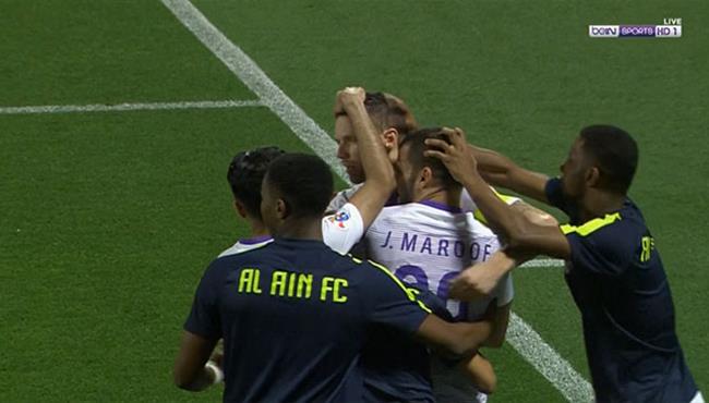 اهداف مباراة العين والدحيل 2 2 تعليق حفيظ دراجي