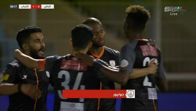 اهداف مباراة الشباب والباطن 2 1 الدوري السعودي
