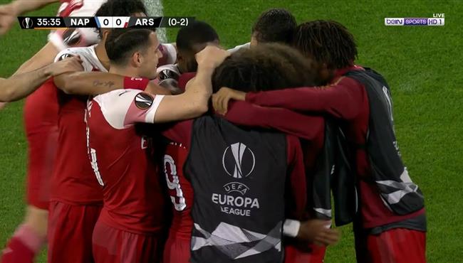 هدف فوز ارسنال علي نابولي 1 0 الدوري الاوروبي