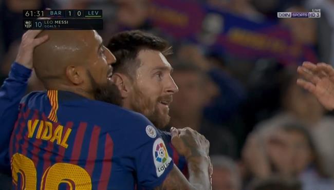 هدف فوز برشلونة علي ليفانتي 1 0 الدوري الاسباني