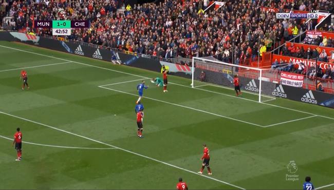 اهداف مباراة مانشستر يونايتد وتشيلسي 1 1 تعليق رؤوف خليف