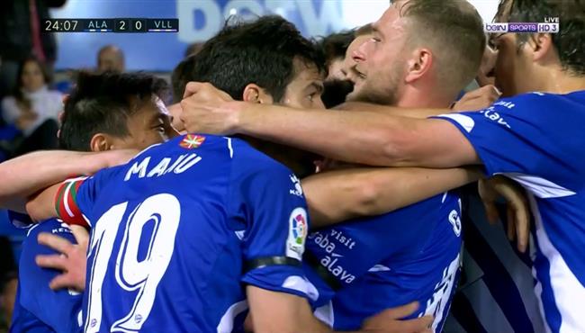 اهداف مباراة ديبورتيفو ألافيس وبلد الوليد 2 2 الدوري الاسباني