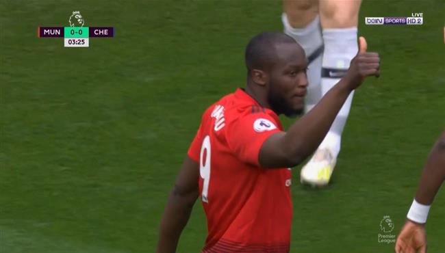 لوكاكو يهدر فرصة هدف محقق امام تشيلسي تعليق رؤوف خليف