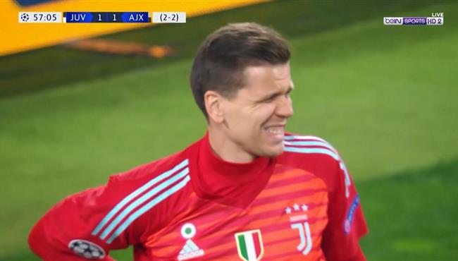 تصدي تشيزني الرائع في مباراة يوفنتوس واياكس بدوري ابطال اوروبا