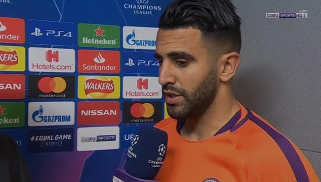 تصريحات رياض محرز بعد الخسارة من توتنهام في دوري ابطال اوروبا