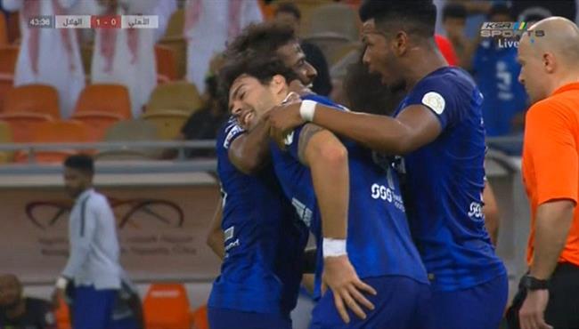 هدف الهلال الاول في مرمي الاهلي تعليق فهد العتيبي