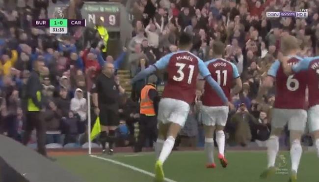 اهداف مباراة بيرنلي وكارديف سيتي 2 0 الدوري الانجليزي