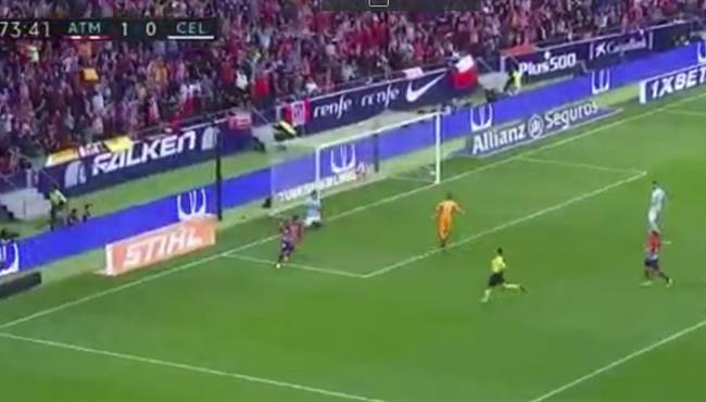 اهداف مباراة أتليتكو مدريد وسيلتا فيجو 2 0 الدورى الاسبانى