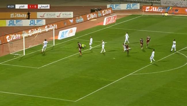 هدف تعادل الفيصلي الرائع مع الفتح بالدوري السعودي