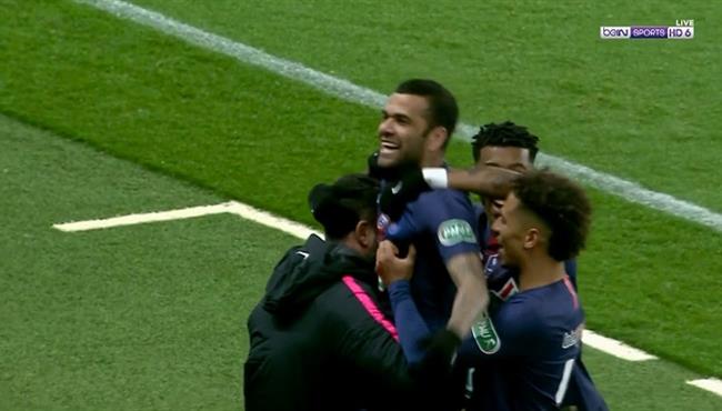 اهداف مباراة باريس سان جيرمان ونانت 3 0 كأس فرنسا