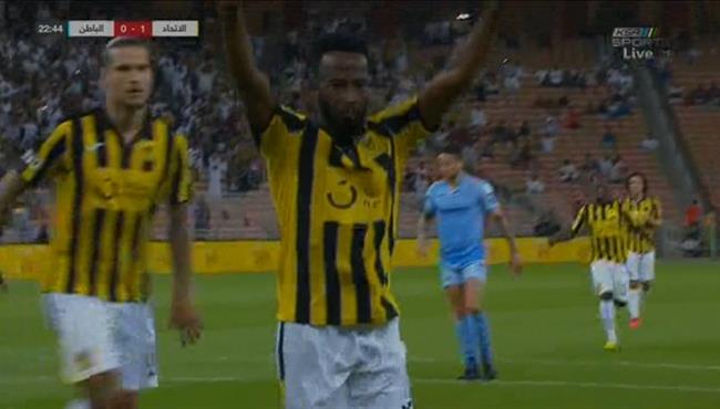 هدف الاتحاد الاول في مرمي الباطن بالدوري السعودي