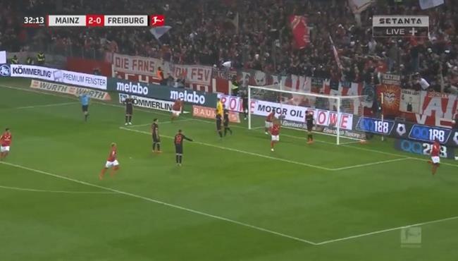 اهداف مباراة ماينز وفرايبورج 5 0 الدوري الالماني