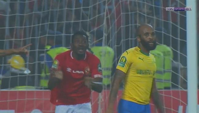 هدف الاهلي الملغي امام صن داونز بداعي التسلل