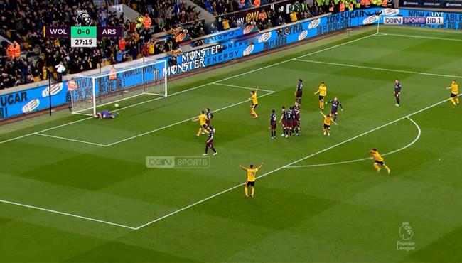 هدف نيفيس الرائع في مرمي ارسنال بالدوري الانجليزي
