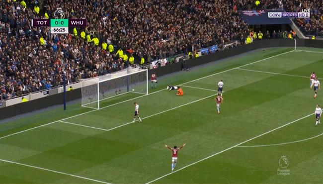 هدف وستهام الاول في مرمي توتنهام 1 0 الدوري الانجليزي