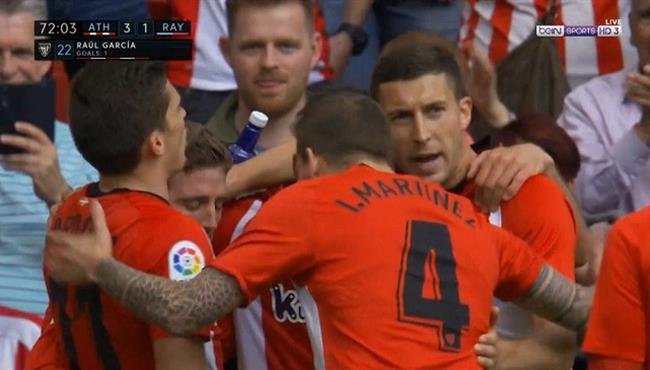 اهداف مباراة أتلتيك بيلباو ورايو فاليكانو 3 2 الدوري الاسباني