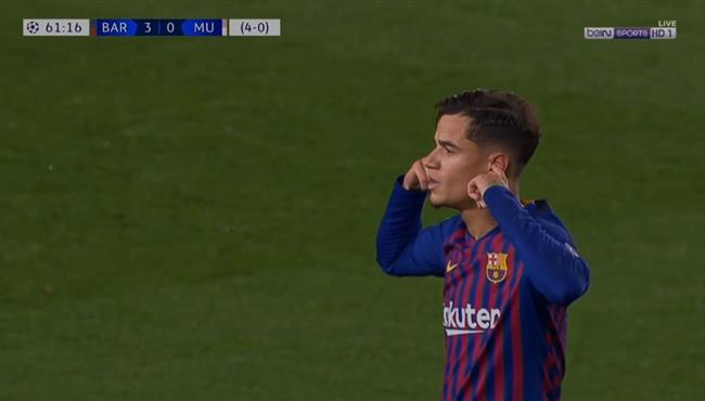 هدف كوتينيو العالمي في مرمي مانشستر يونايتد تعليق عصام الشوالي