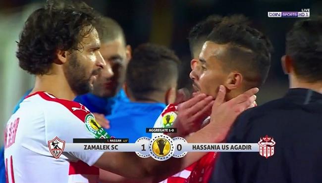 ملخص مباراة الزمالك وحسنية اغادير 1 0 كاس الكونفيدرالية