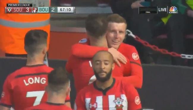 اهداف مباراة ساوثهامبتون وبورنموث 3 3 الدوري الانجليزي