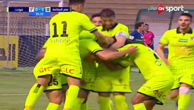اهداف مباراة بتروجيت ومصر المقاصه 2 1 الدوري المصري