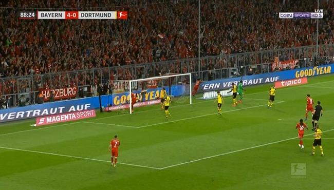 هدف بايرن ميونخ الخامس في مرمي بوروسيا دورتموند