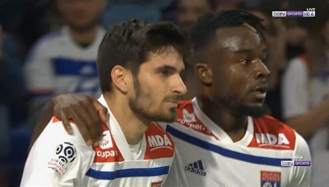 اهداف مباراة ليون وأنجيه 2 1 الدوري الفرنسي