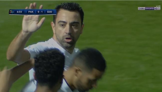 هدف تشافي الاول الرائع في مباراة السد وباختاكور بدوري ابطال اسيا