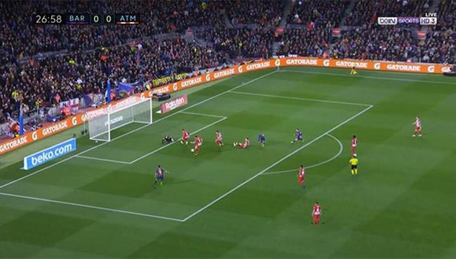 اوبلاك يحرم كوتينيو من تسجيل هدف اول لبرشلونه امام اتلتيكو مدريد