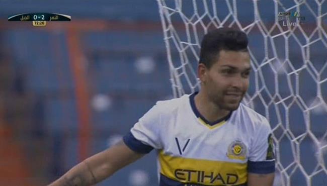 هدف النصر الثاني في مرمي الجيل بكأس خادم الحرمين